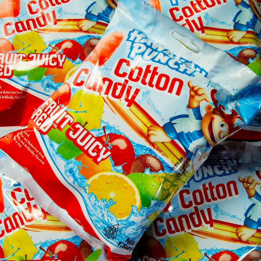 Hawaiian Punch Cotton Candy