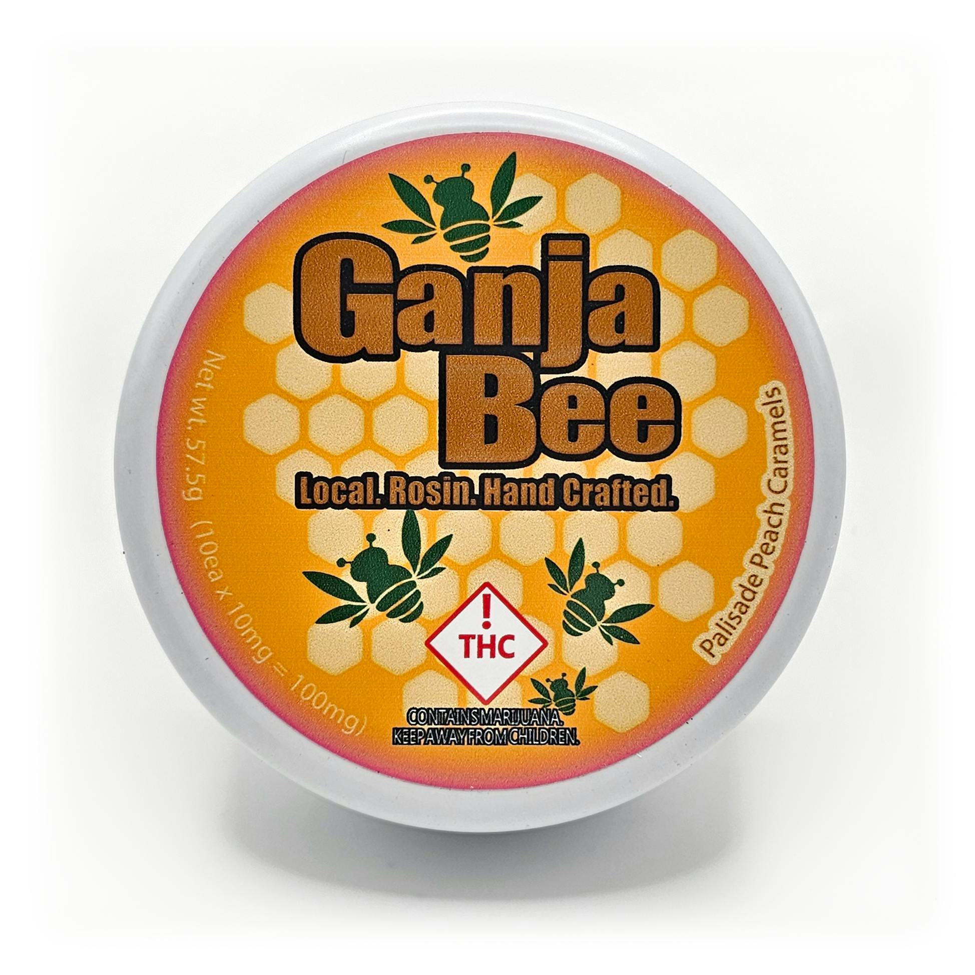 Palisade Peach - Rosin Caramels - 100mg