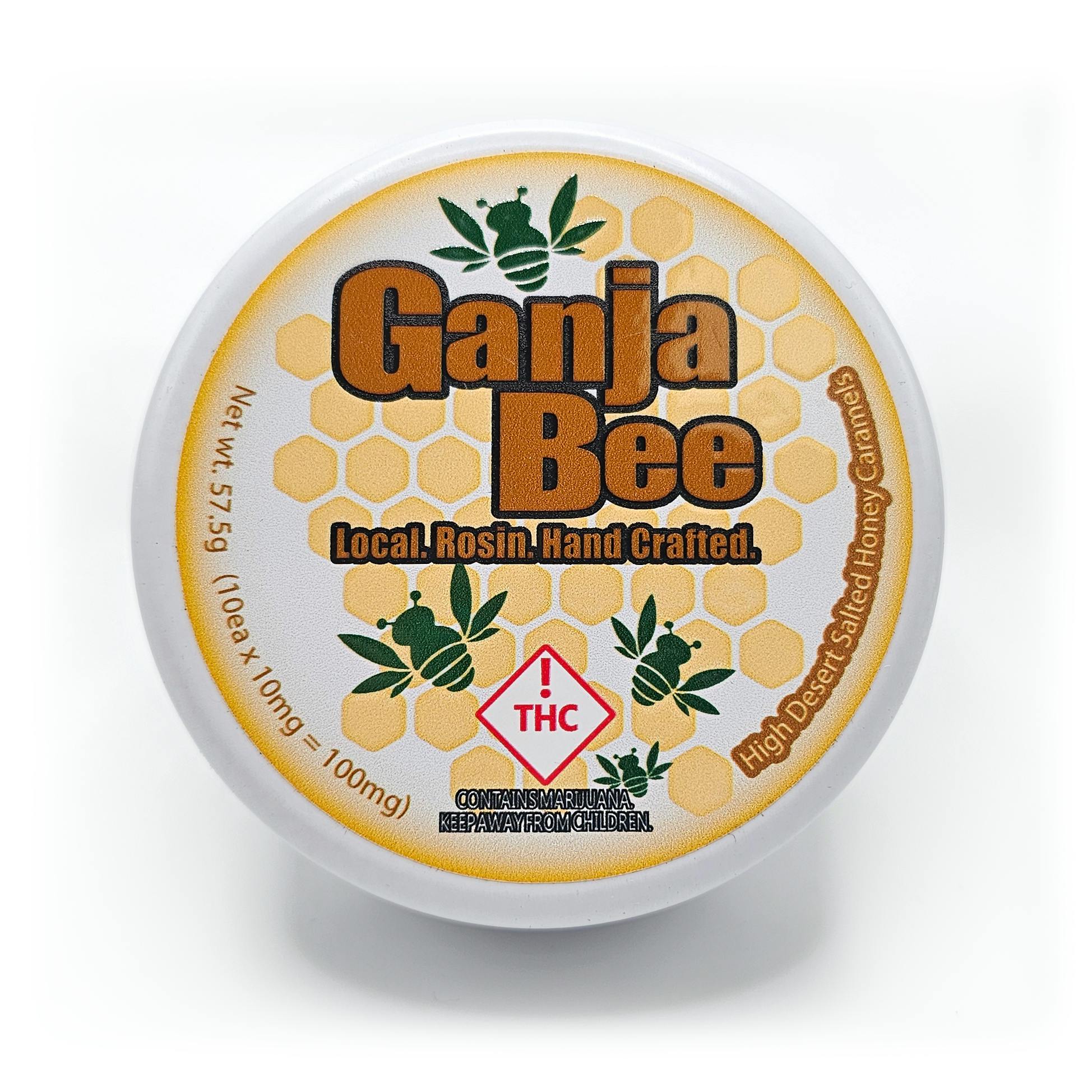 Salted Honey - Rosin Caramels - 100mg