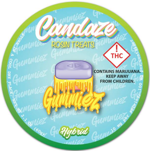Pineapple & Orange - Rosin Gummiez - 100mg