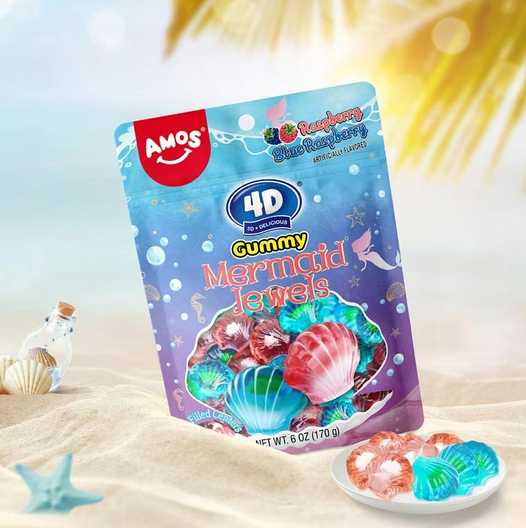 Blue Raz & Raspberry - 4D Mermaid Jewels