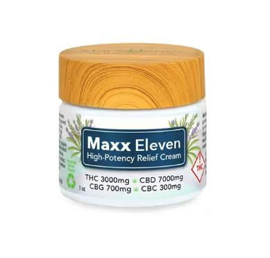 Maxx Eleven - 70:7:3:30 - Relief Cream - 3000mg