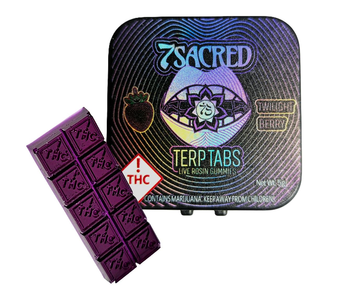 Twilight Berry Terp Tabs - Rosin Gummies - 100mg