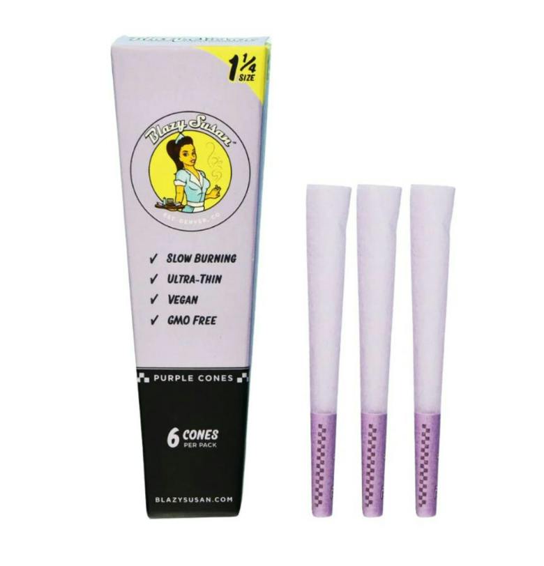Purple - 1 1/4" Cones - 6pk