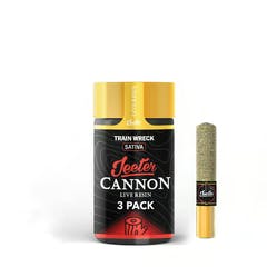 Jeeter - Silver Haze Infused Cannon 3pk 1.5g