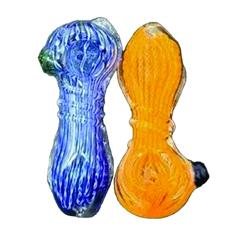 3 in. Swirl Ring Frit Hand Pipe