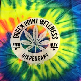 GPW Crop Neon Rainbow T-Shirt - XLarge - Regular