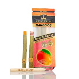 King Palm Mango OG Mini Terpene Infused Leaf Rolls - Regular