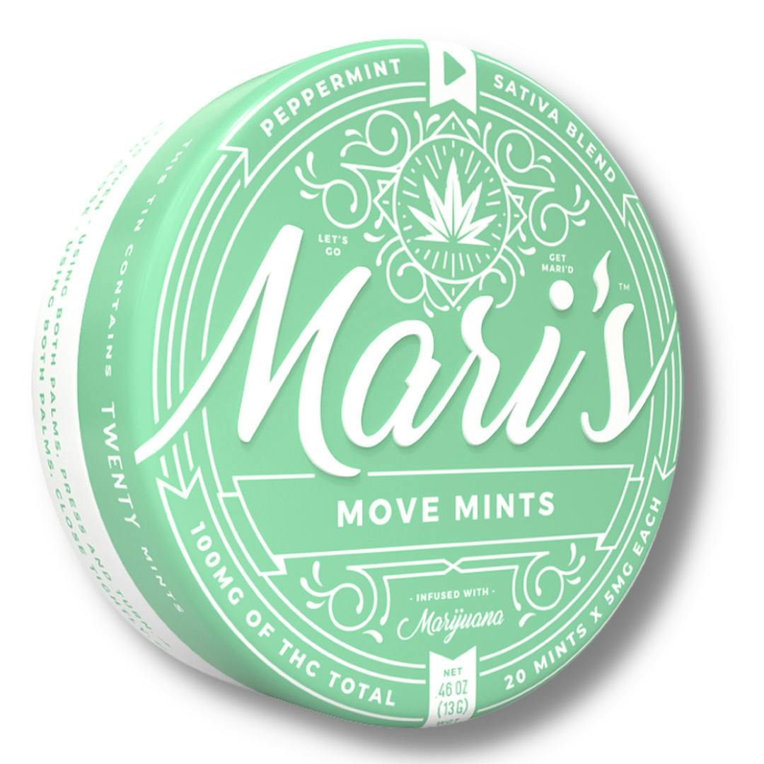 Peppermint Move Mints 20pk Edibles (Maris Mints)