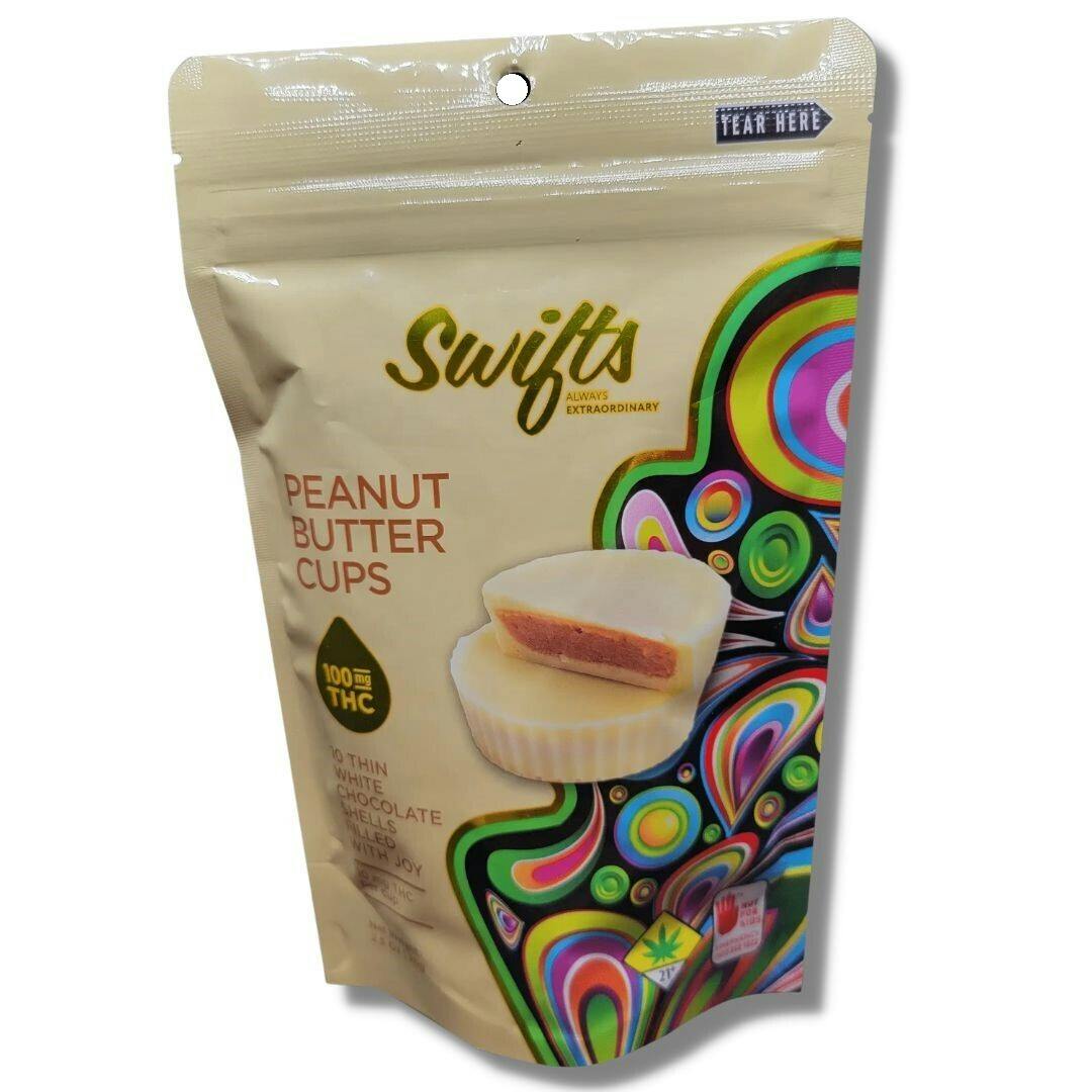 White Chocolate Hybrid Peanut Butter Cups 100mg Edible (Swifts)