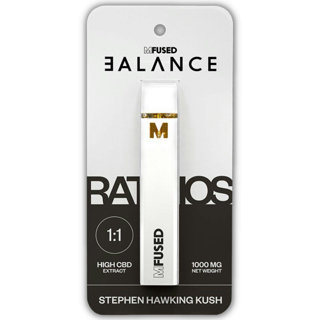 Stephen Hawking Kush 1g Distillate CBD 1:1 Disposable (Balance)