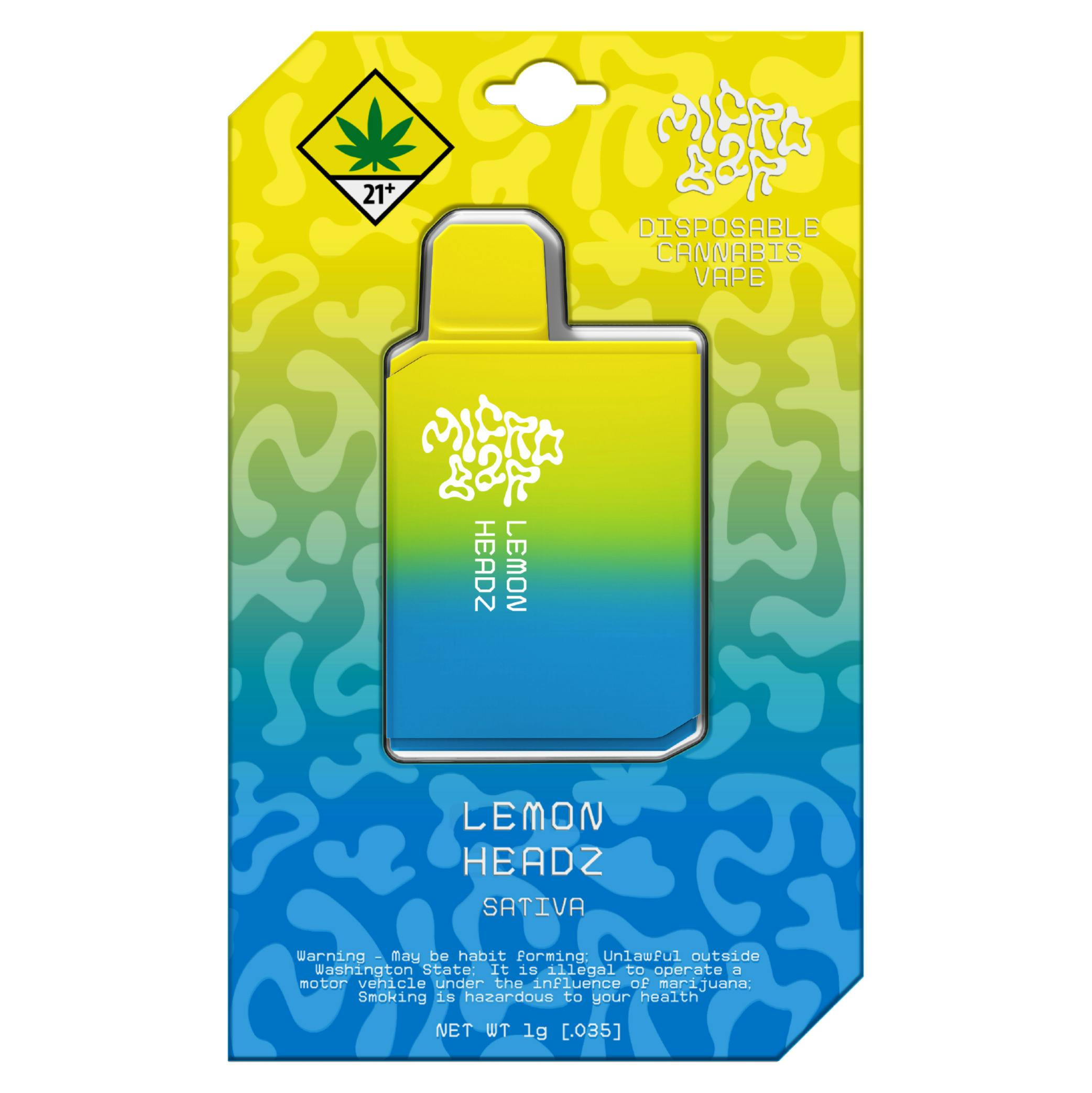 Pink Lemonade 1g Flavored Distillate Disposable Cartridge (Micro Bar)
