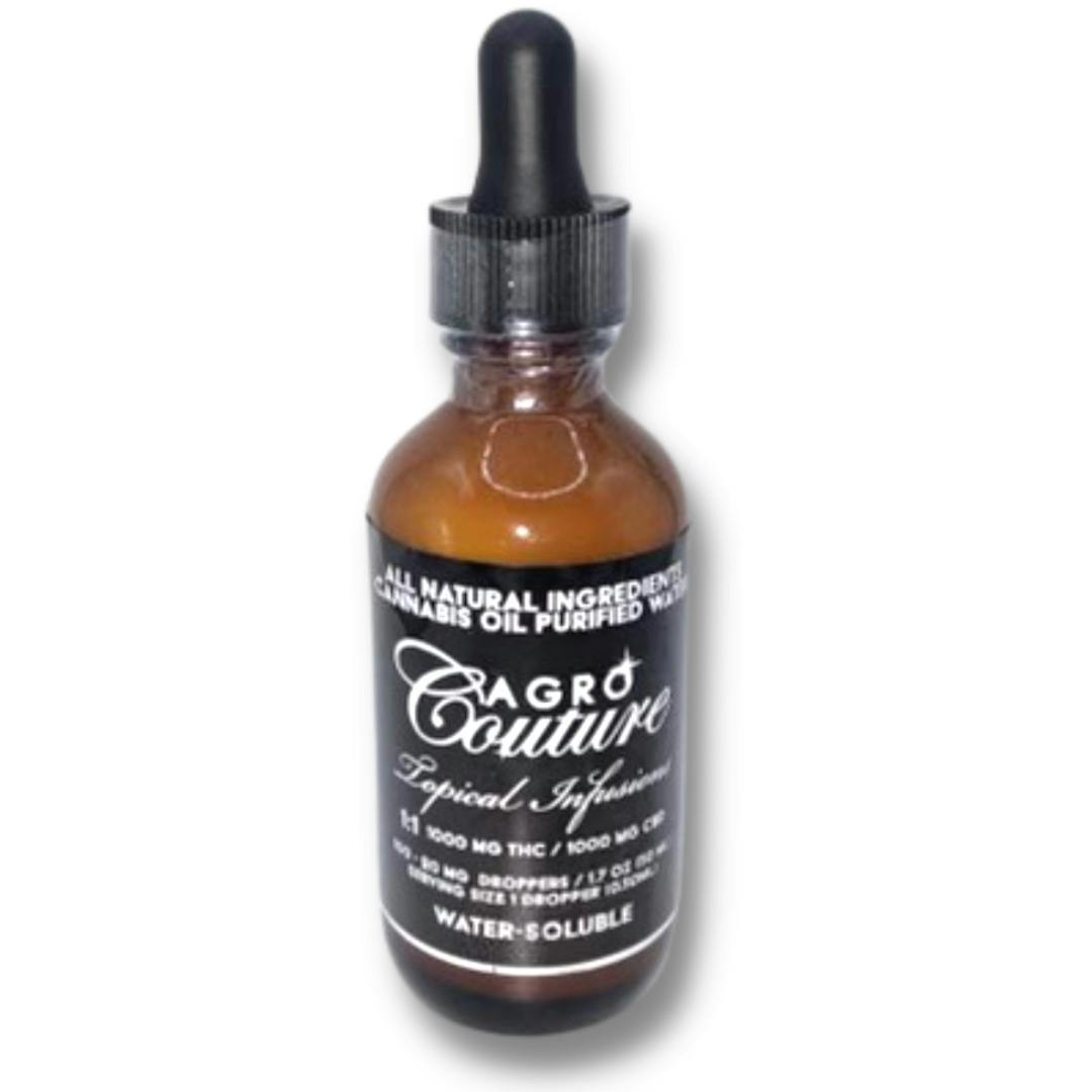 Topical Infusions 4:1 THC/CBC 1.7oz Drops (Agro Couture)