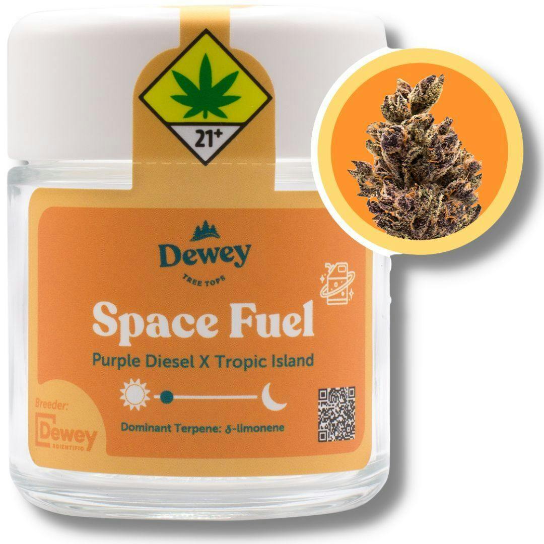 Purple Mango 3.5g Flower (Dewey)