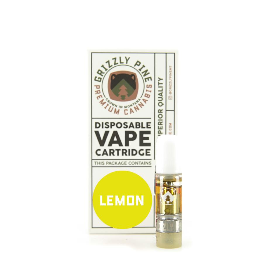 Fresh Lemon Distillate Cart - 0.5g at Grizzly Pine