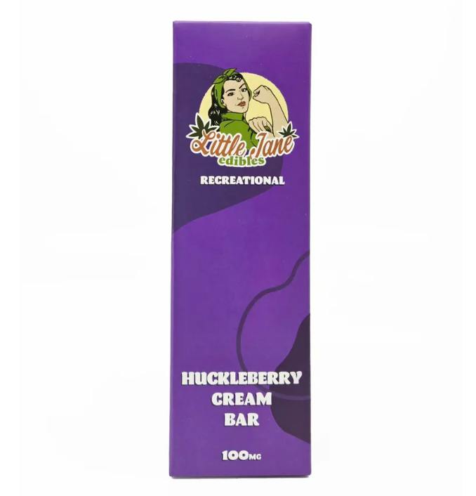 Huckleberry Cream Chocolate Bar