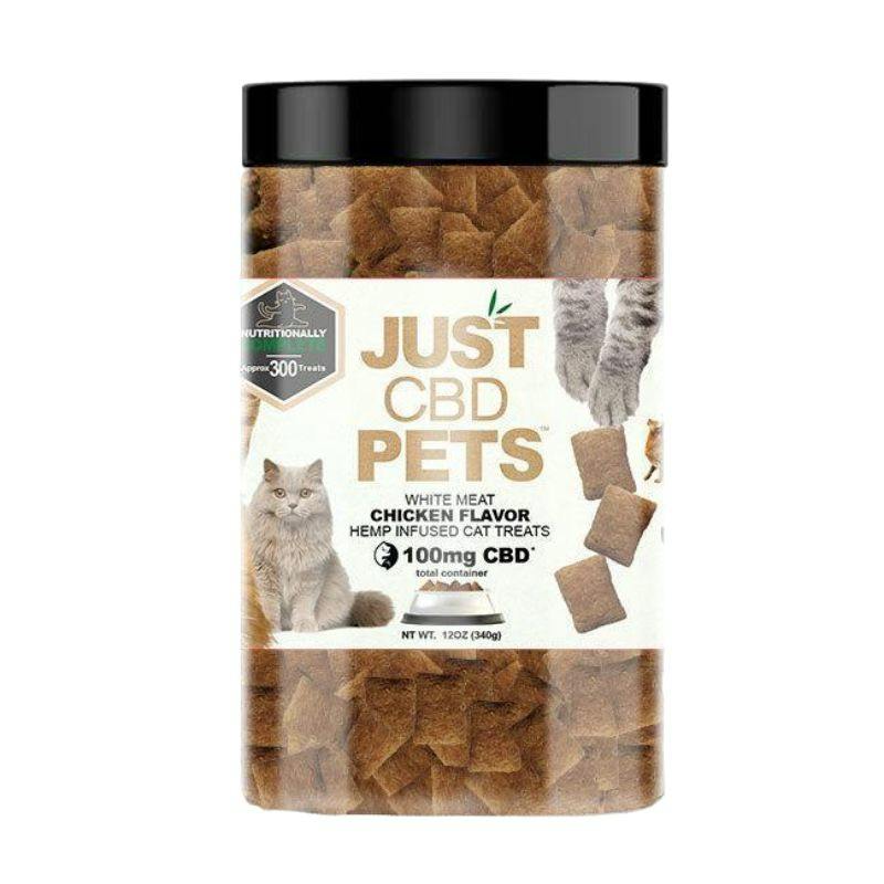 JustCBD Chicken Flavor Cat Treats