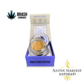 Brash - Live Hash Rosin - Galactic Guava (1g)