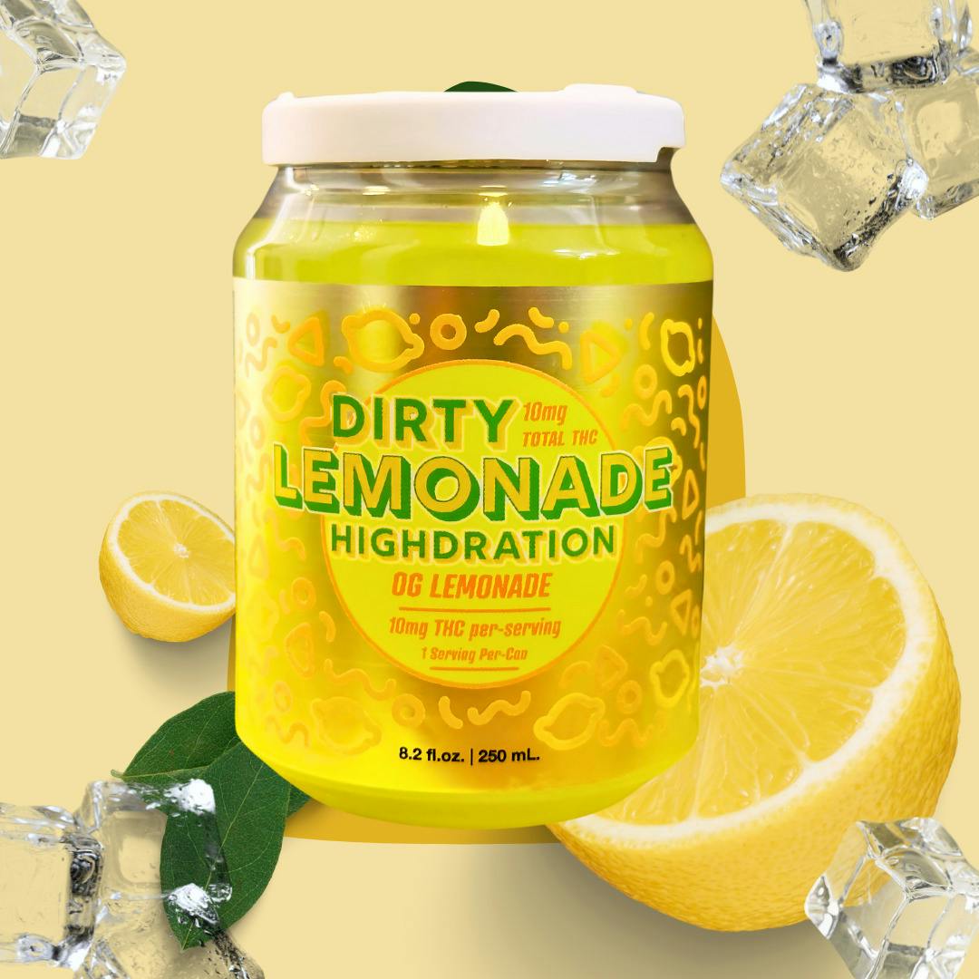 Dirty Lemonade - Blue Raspberry Infused Lemonade 10mg/8oz Can at Public Flower - Buffalo Dispensary