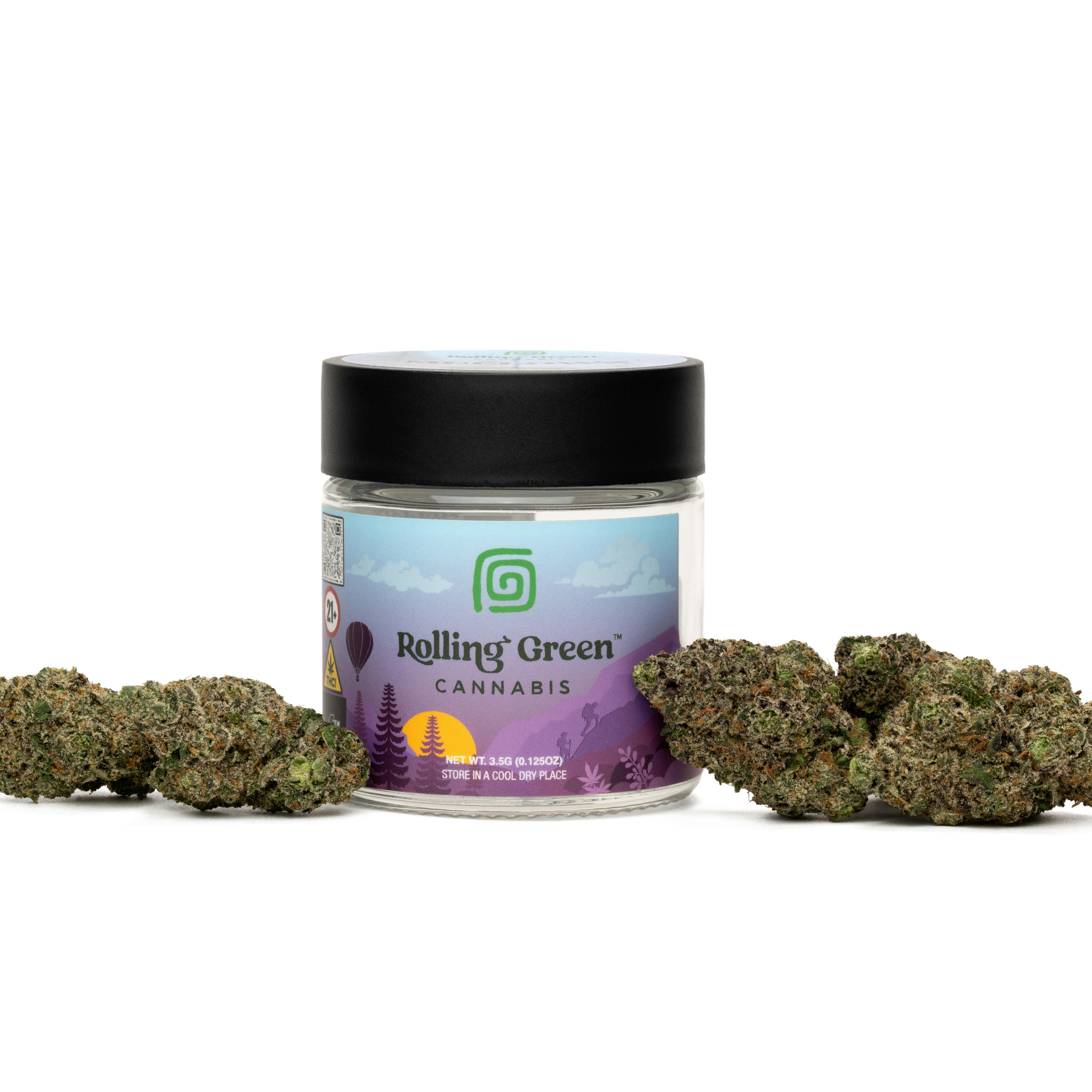 Rolling Green | Pink Starburst (s-h) Premium Flower