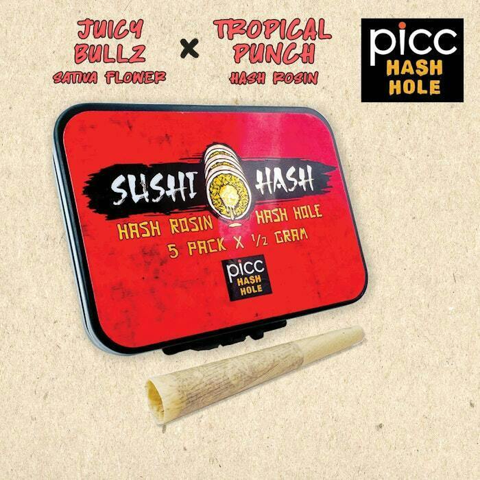 Sushi Hash | Singria (h) × Candy Melt Rosin Hash Holes 0.5g/5-pk