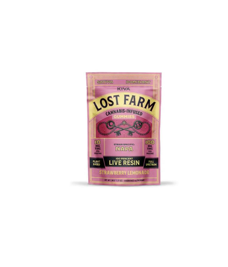 Lost Farm | Strawberry Lemonade (s) x Napa Resin 10mg/10-pk