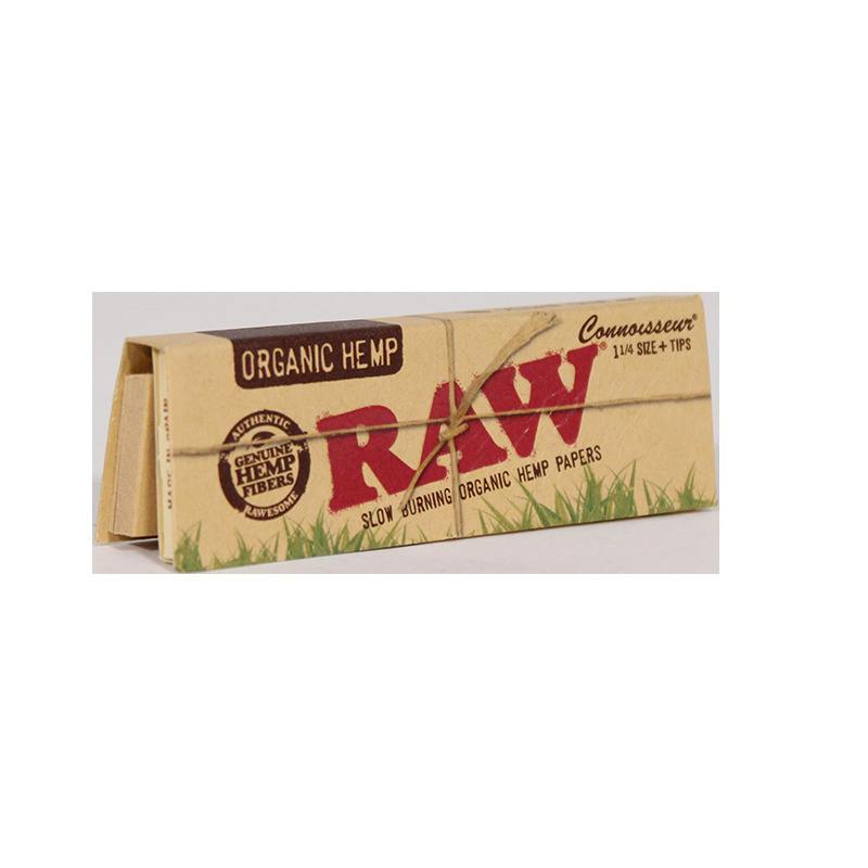 RAW® | Organic Hemp Connoisseur 1¼ Rolling Papers w/Tips
