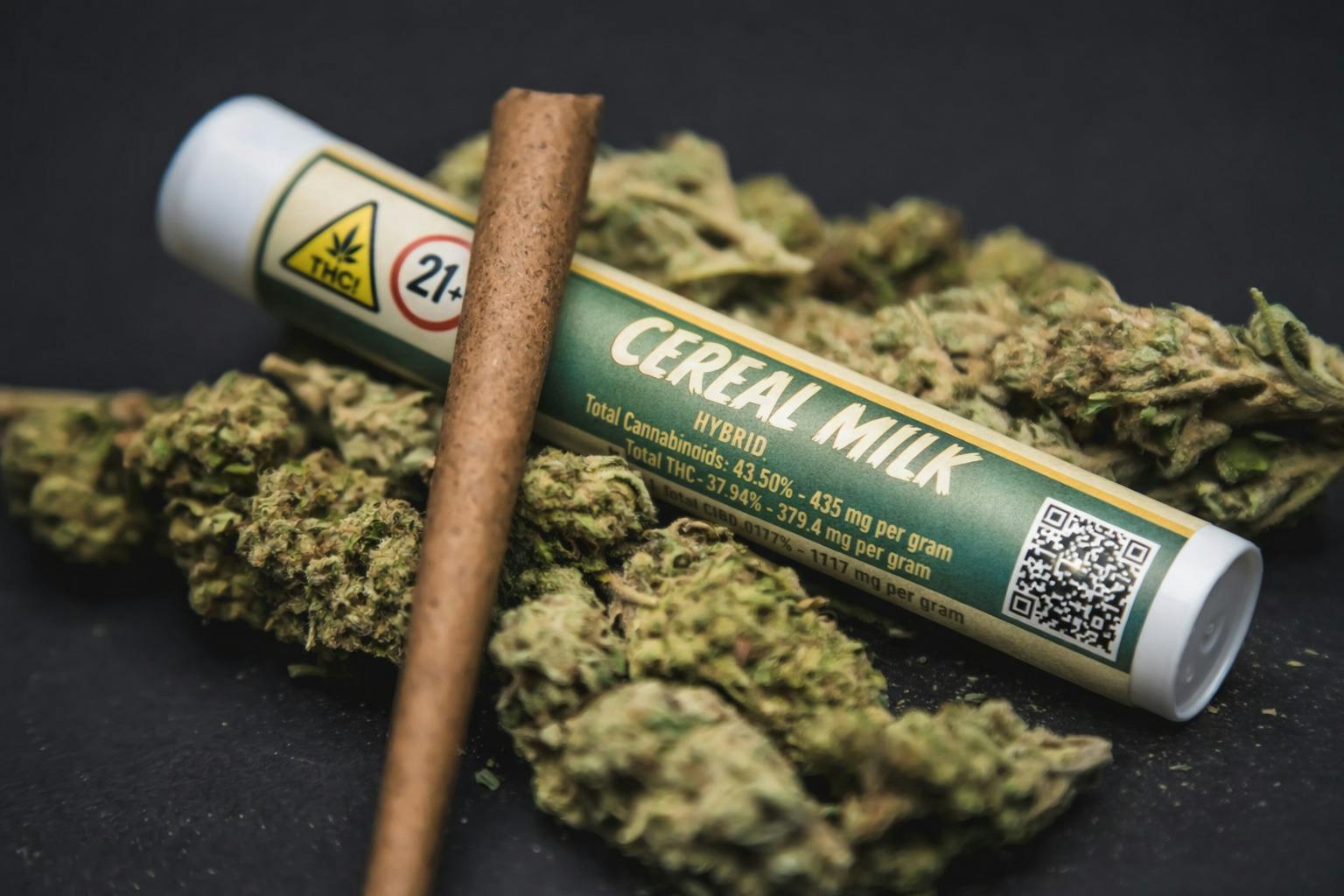 Breakfast Connections | Cereal Milk (h) Kief Infused Blunt at Public Flower - Buffalo Dispensary