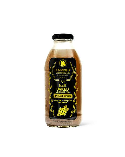 Harney Brothers | Half BAKED Lemonade + Tea (1:1 thc:cbd) 10mg at Public Flower - Buffalo Dispensary