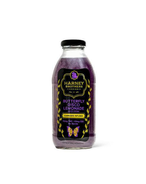 Harney Brothers | Butterfly Disco Lemonade (1:1 thc:cbd) 10mg at Public Flower - Buffalo Dispensary