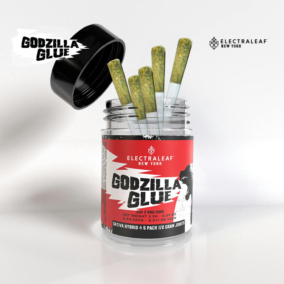 Electraleaf | Godzilla Glue (s-h) Pre-Rolls 0.5g/5-pack