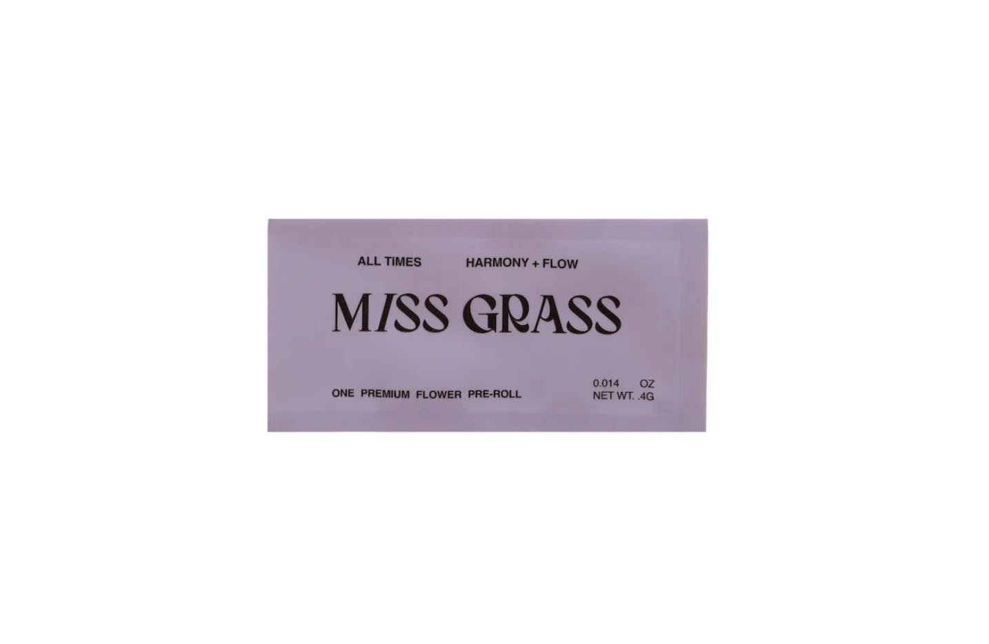 Miss Grass | All Times (h) 'spark' 0.4g Pre-Roll at Public Flower - Buffalo Dispensary