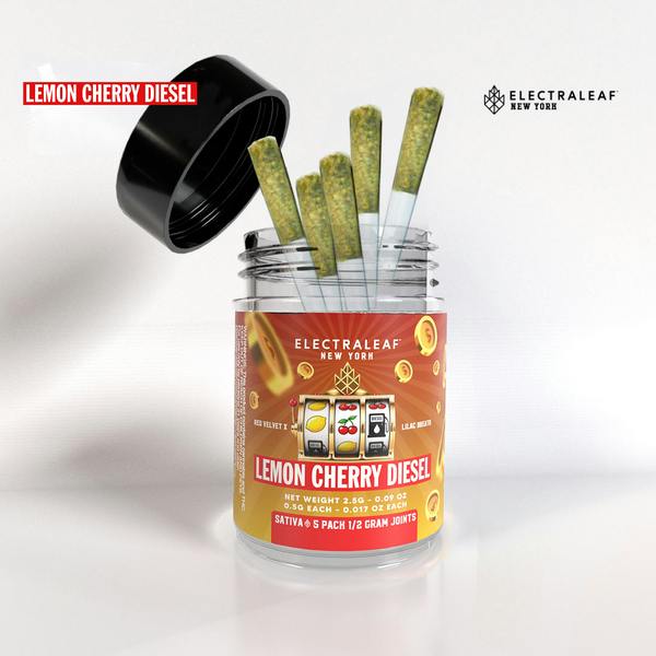 Electraleaf | Lemon Cherry Diesel (s-h) Pre-Rolls 0.5g/5-pack