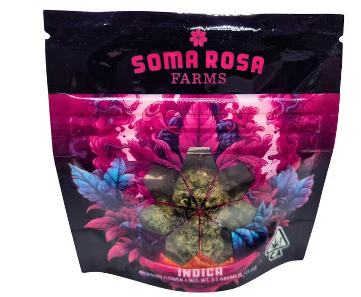 Soma Rosa Farms Sungrown 3.5g Eighth - Blackberry Moonshine (I)