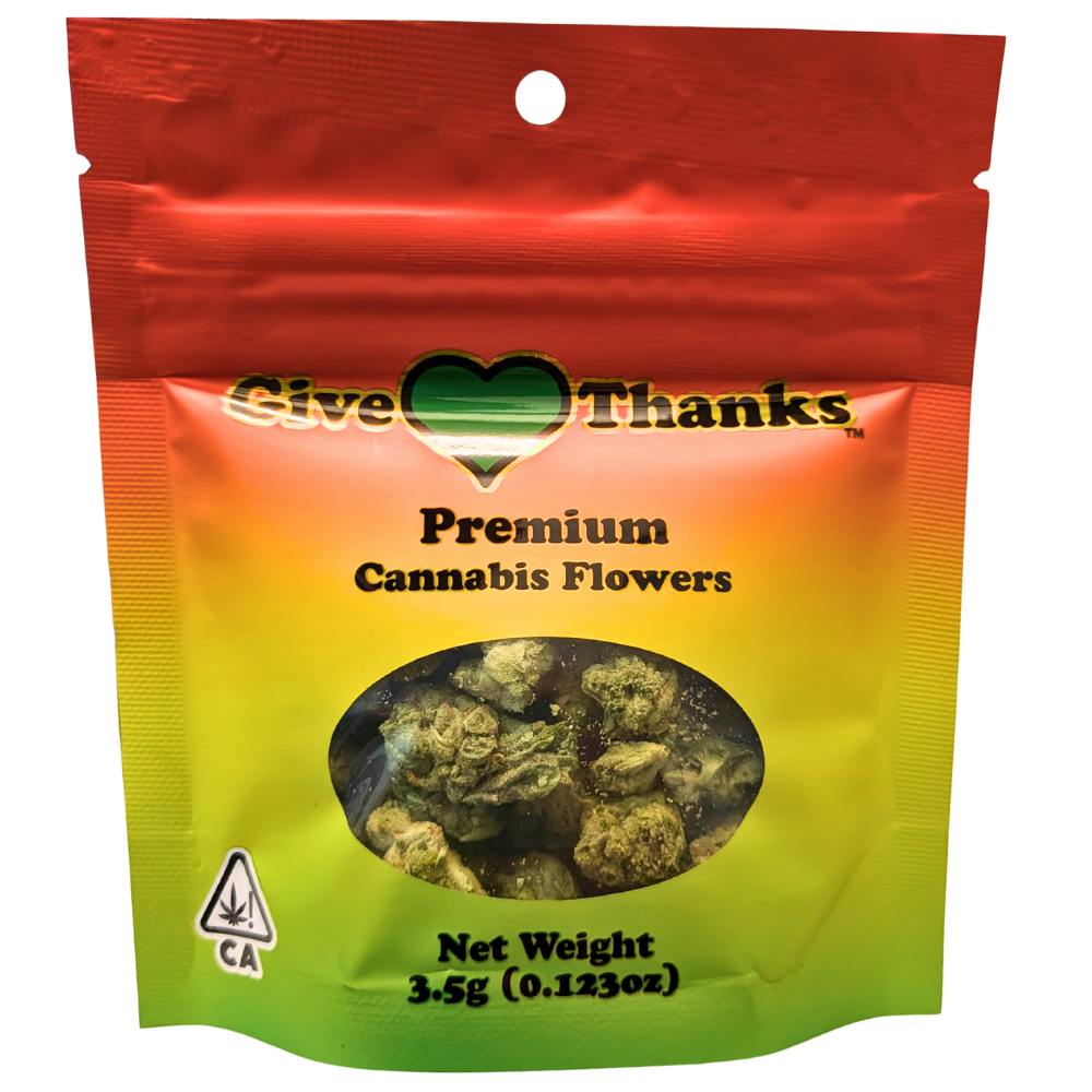 Give Thanks Mixed Light Smalls 3.5g Eighth - Green Crack (S)