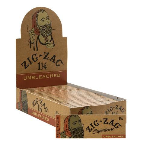 Zig Zag papers 1 1/4 - Unbleached