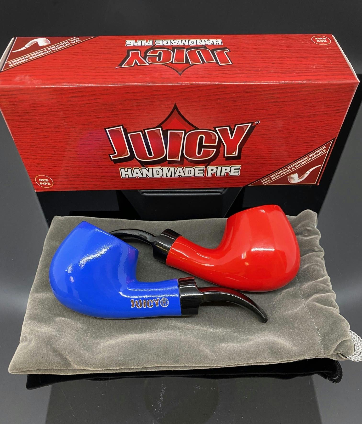 Juicy handmade wooden pipe
