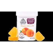 Wana - Peach Bellini Fast Acting Gummies 100mg