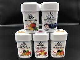 WANA - 2:1 CBD:THC Exotic Yuzu sour gummies