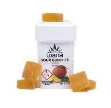 Wana - Mango 100mg Sativa Gummies