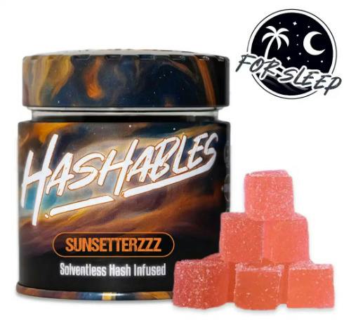 Gummies - Sleep Sunsetterzzz Remberry 1:1:1 (THC:CBD:CBN) - Hash Rosin - 20Pcs