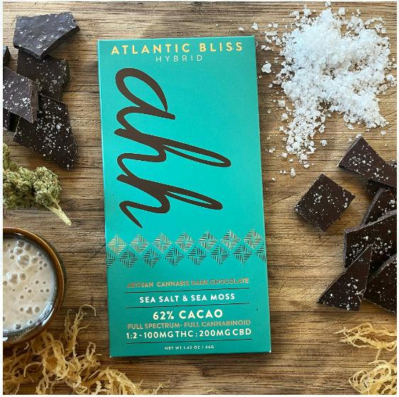 Chocolate Bar - Atlantic Bliss Sea Salt & Sea Moss RSO 1:2 THC:CBD - 100mg - Treeworks