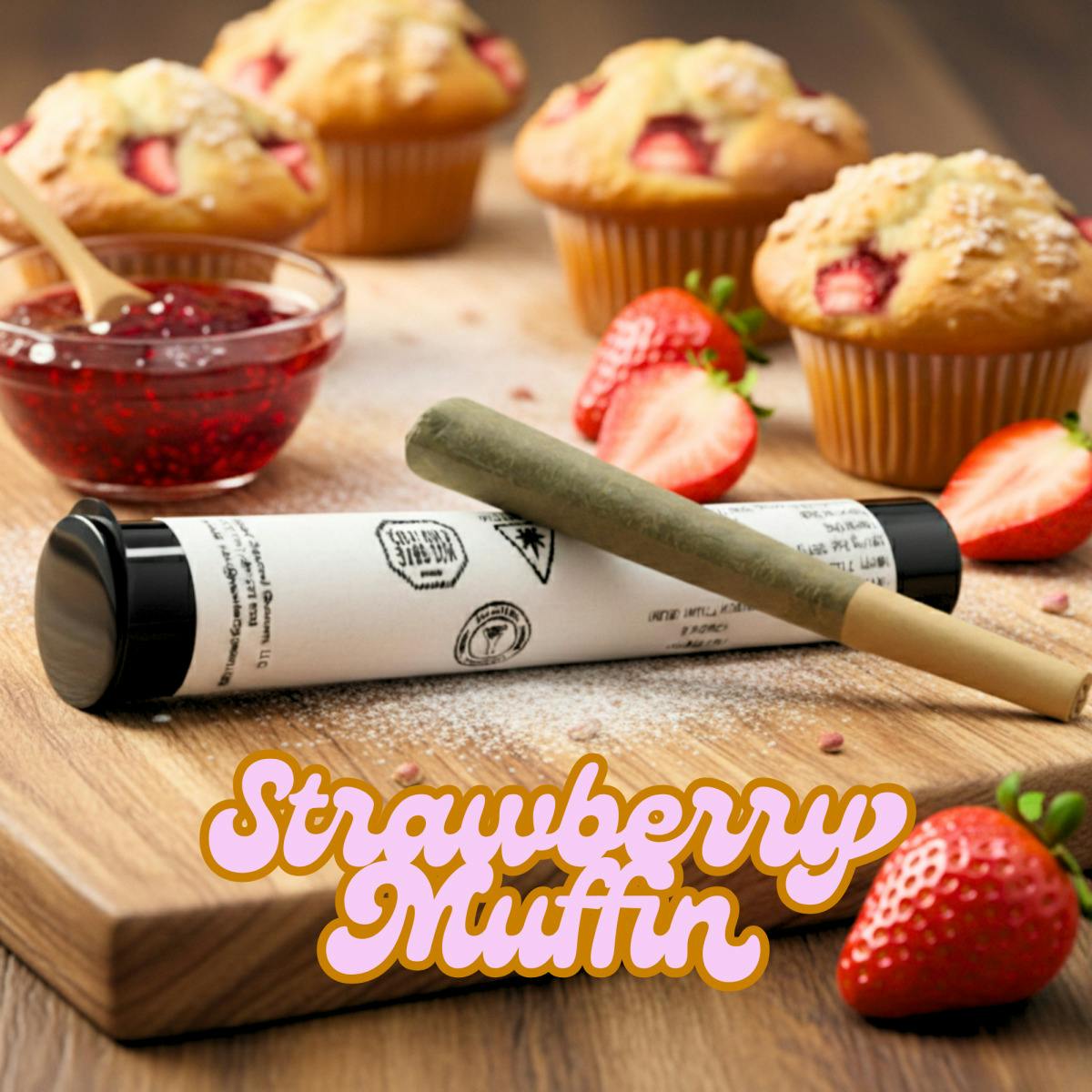 Pre-Roll - Strawberry Muffin