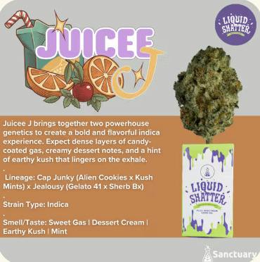 Liquid Shatter Vape - Juicee J