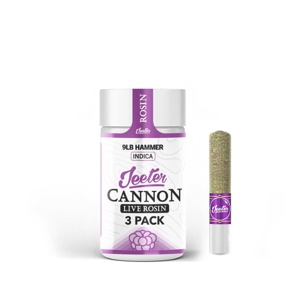 Cannon Rosin Infused Preroll 3 Pack