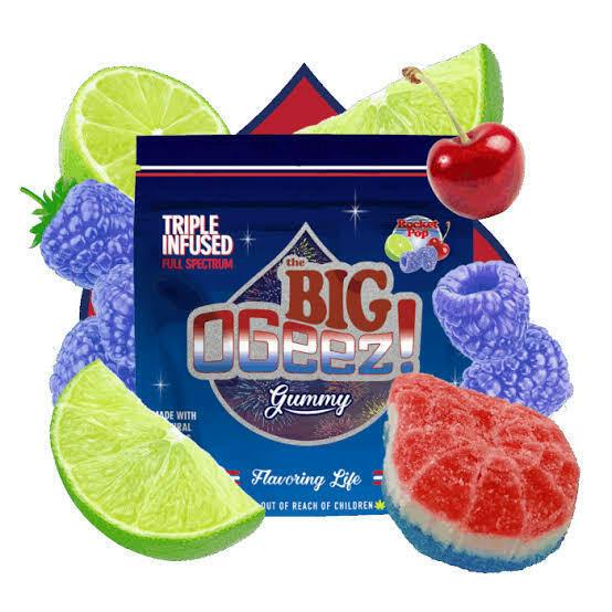 Rocket Pop Triple Layer Big Gummy