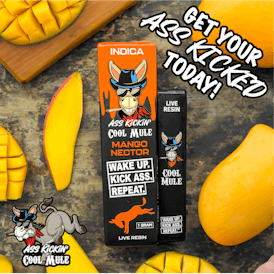 Cool Mule Live Resin Vape - Mango Nectar