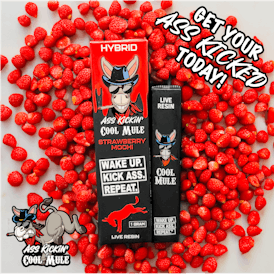 Cool Mule Live Resin Vape - Strawberry Mochi