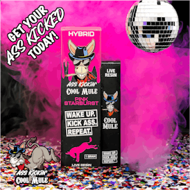 Cool Mule Live Resin Vapes - Pink Starburst