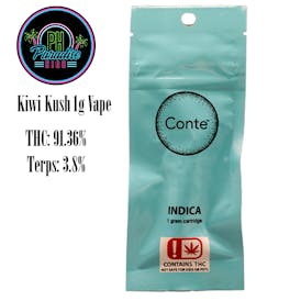 Conte 1G Cartridge - Kiwi Kush